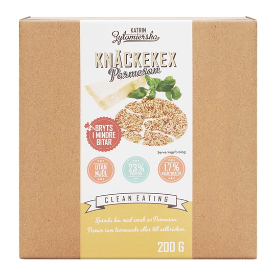 Clean Eating Knäckekex Parmesan 200 g