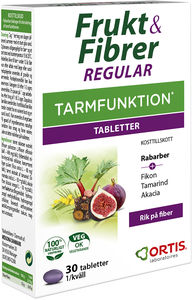 Frukt & Fibrer Tabletter 30 st