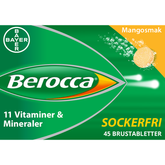 Berocca Performance Mango 45 brustabletter