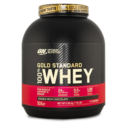 Optimum Nutrition 100% Whey Gold Double Rich Chocolate 2,27kg