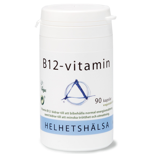 Helhetshälsa B12-vitamin 90 kapslar