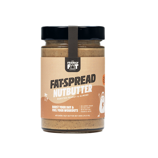 The Friendly Fat Company Fat-Spread Nötsmör med MCT-olja 300 g