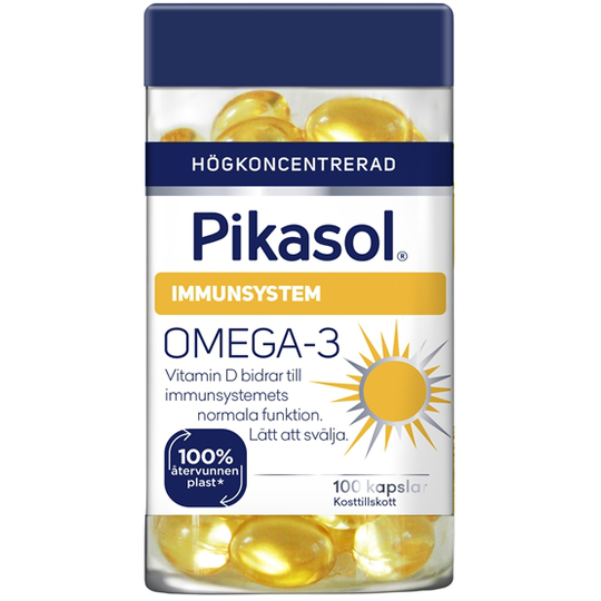 Pikasol Immunsystem 100 kapslar