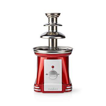 Nedis Chokladfontäner | 90 W | 320 mm | Röd / Vit