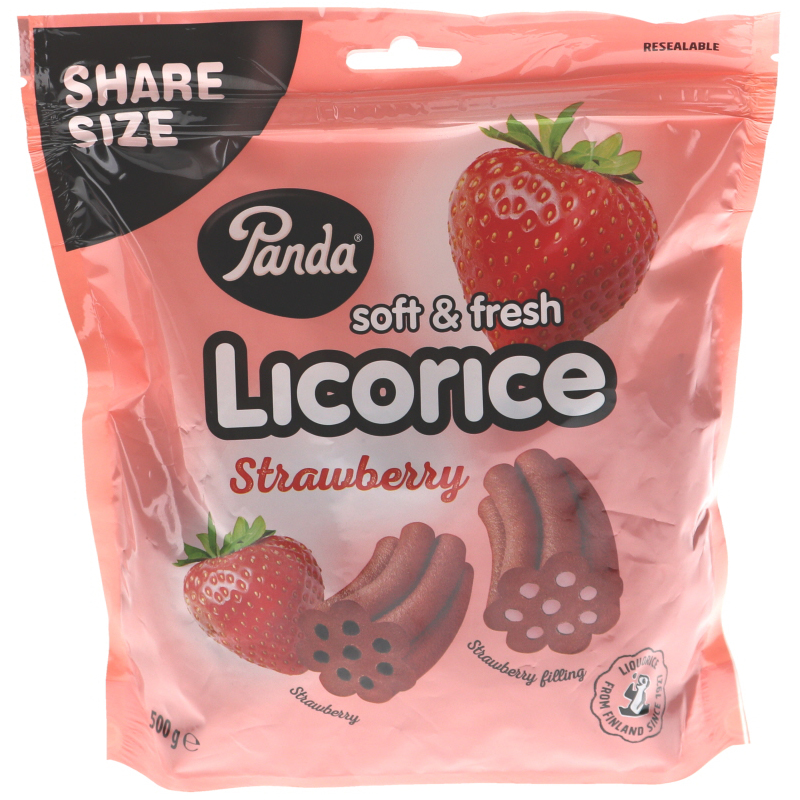 Lakrits Jordgubb - 32% rabatt