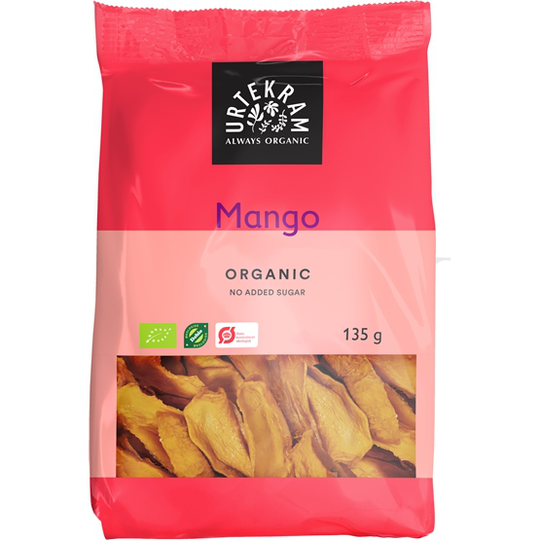 Urtekram Soltorkad Mango 135 g