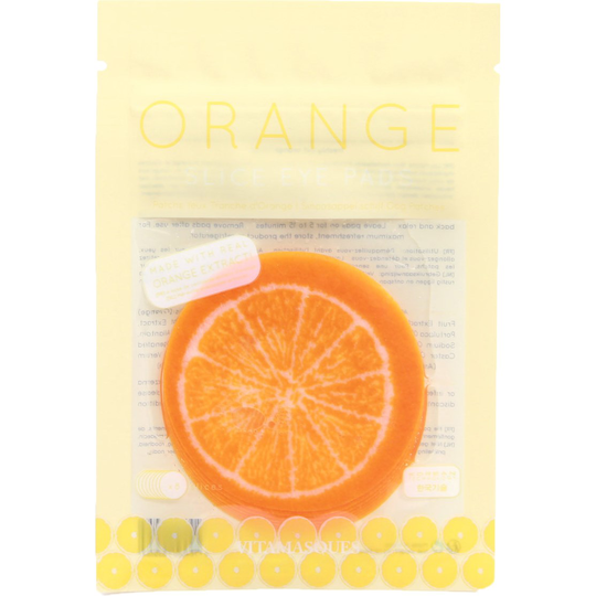 VITAMASQUES Orange Fruit Slice Pads - Eight Pads 11 ml