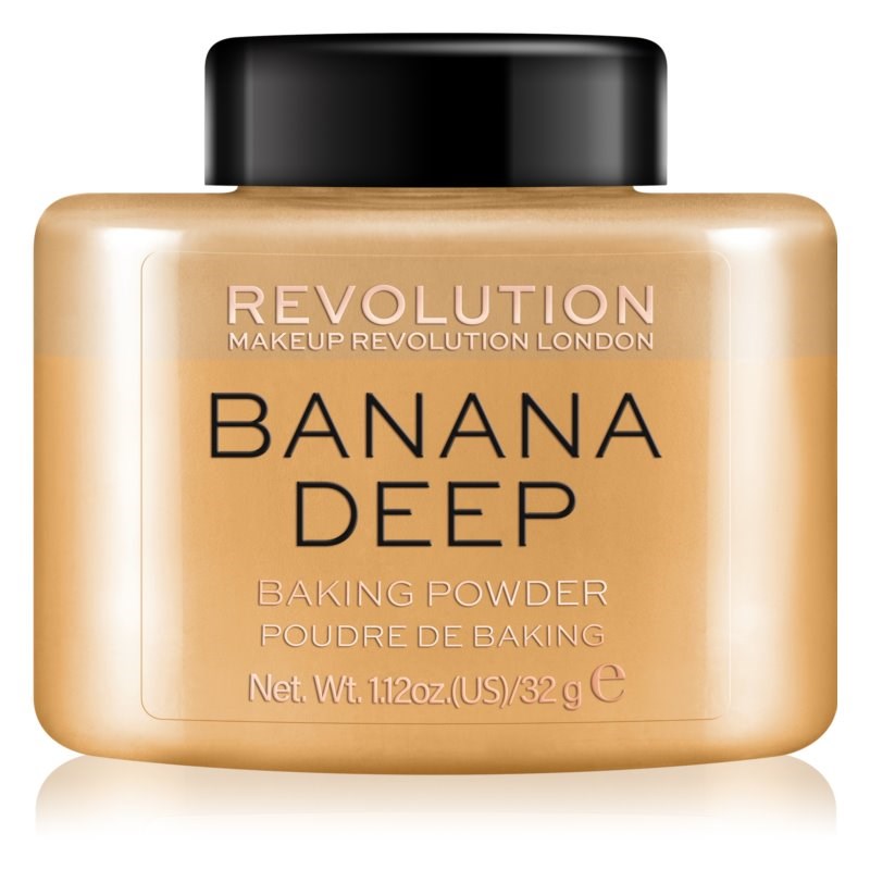 Makeup Revolution Loose Baking Powder Banana (Deep)