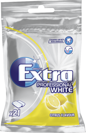 Extra White Citrus påse 21 st