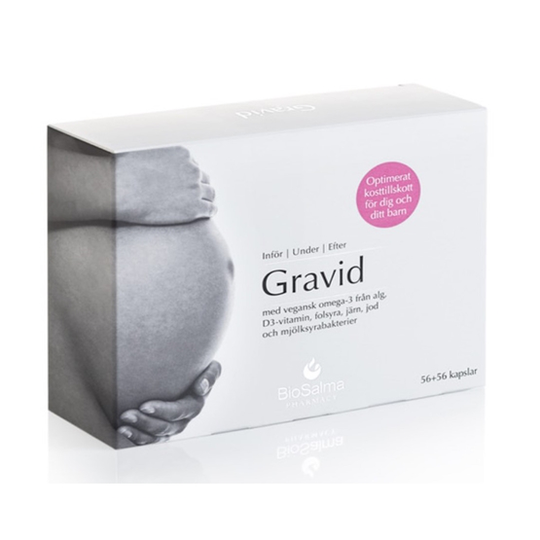 Biosalma BioSalma Pharmacy Gravid 56+56 kapslar