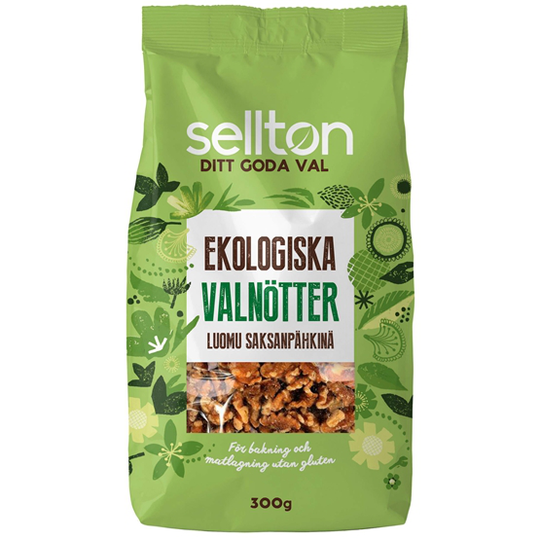 Sellton Valnötter Eko 300 g