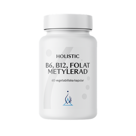 Holistic B6, B12, Folat Metylerad 60 kapslar