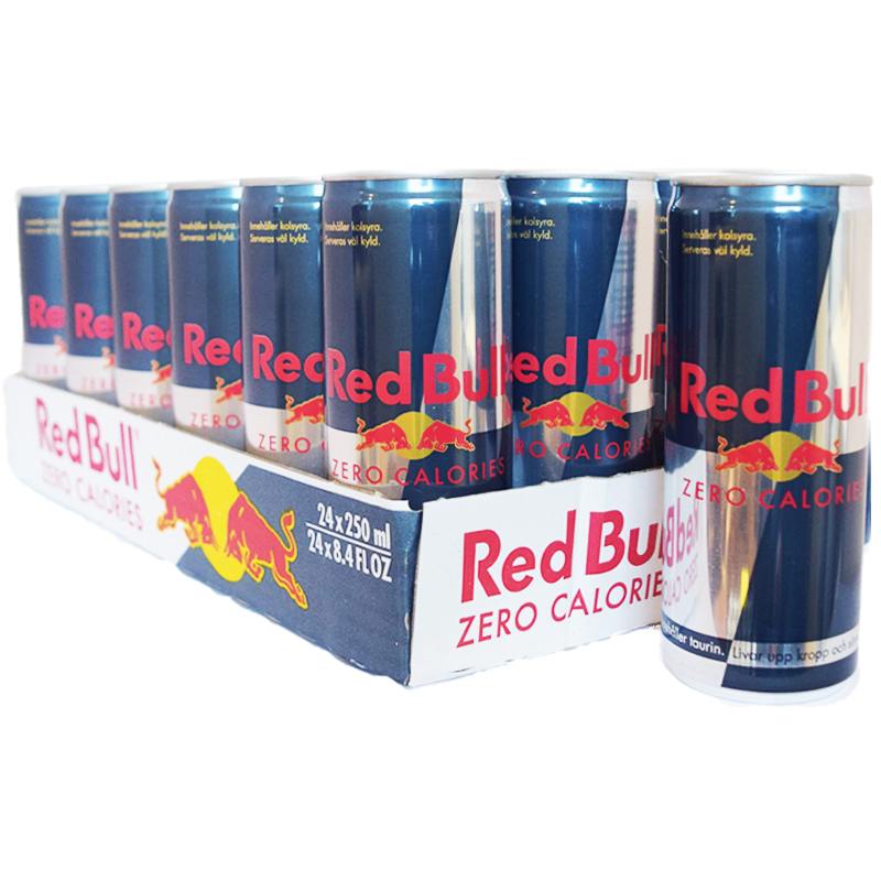 Hel Låda Red Bull Energy "Zero Calories" - 21% rabatt