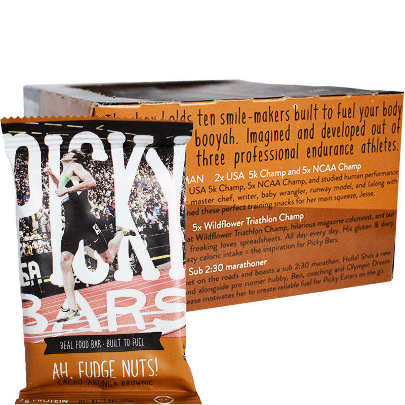Hel Låda Energibars Fudge Nuts 10-pack - 41% rabatt
