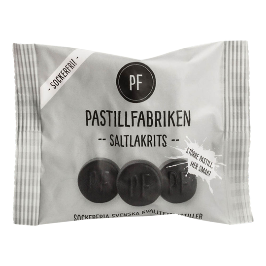 Pastillfabriken Saltlakrits Påse - 25 gram
