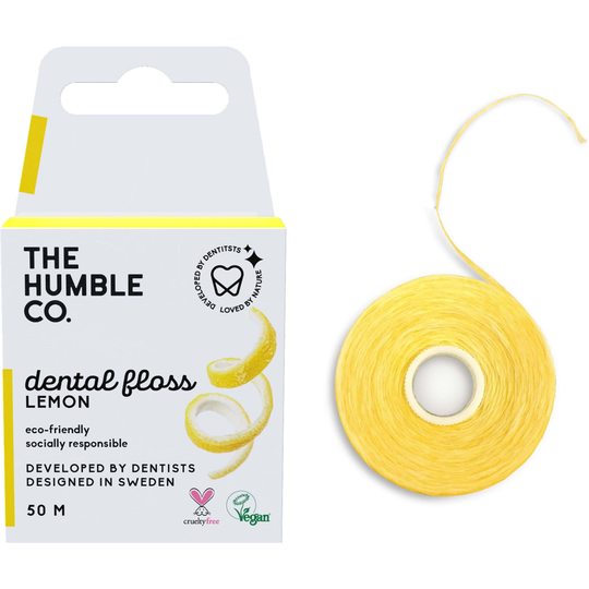The Humble Co. Dental Floss 50 M Lemon