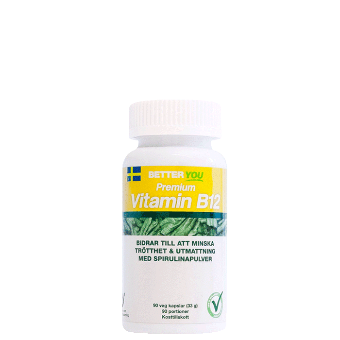 Premium Vitamin B12, 90 kaps