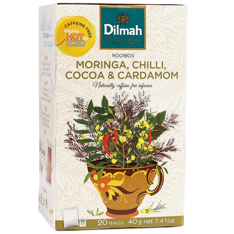 Rooibos Moringa Chili Kakao - 28% rabatt