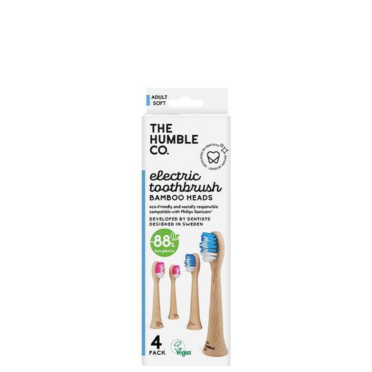 Electrical toothbrush heads - 4 pack - soft