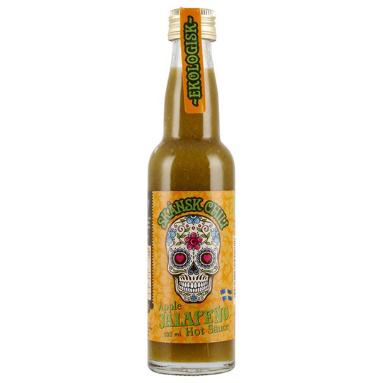 Skånsk Chili Apple Jalapeno Hot Sauce, 100 ml