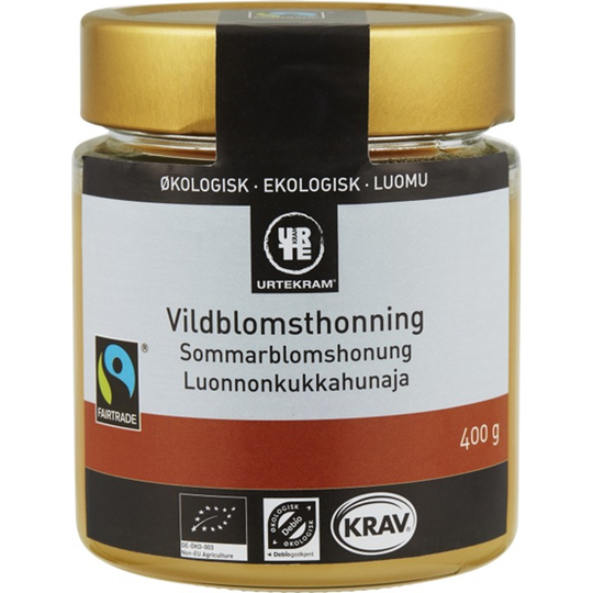 Urtekram Honung Vildblomst EKO 400 g