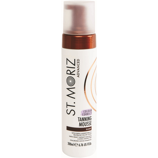 St Moriz Colour Correcting Tanning Mousse Dark 200 ml