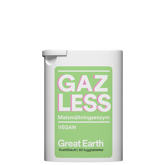 Gazless, 60 tuggtabletter