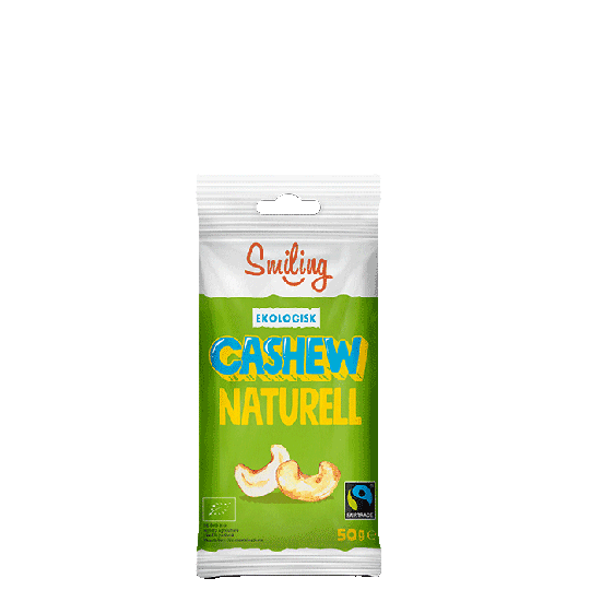 Smiling Cashewnötter, 45-50 g
