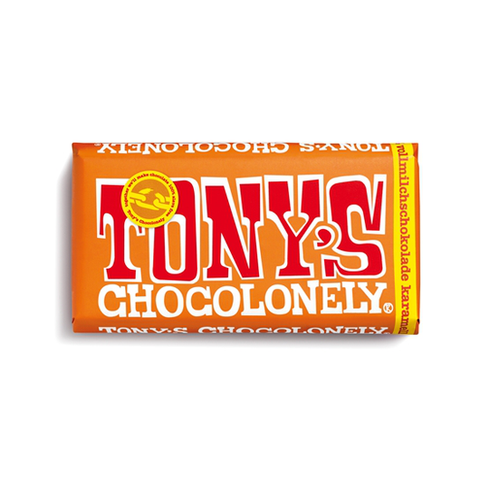Tony's Chocolonely Milk Chocolate Caramel Sea Salt 180 g