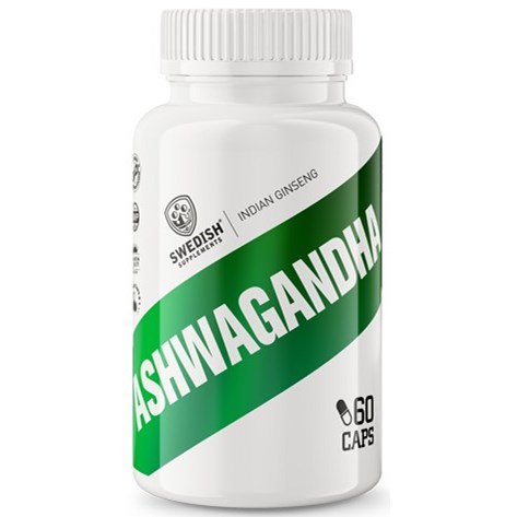 Swedish Supplements Ashwagandha 60caps ml