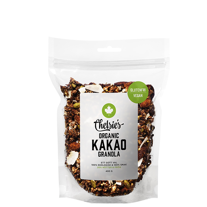 Chelsie's Organic Granola Kakao, 400 g