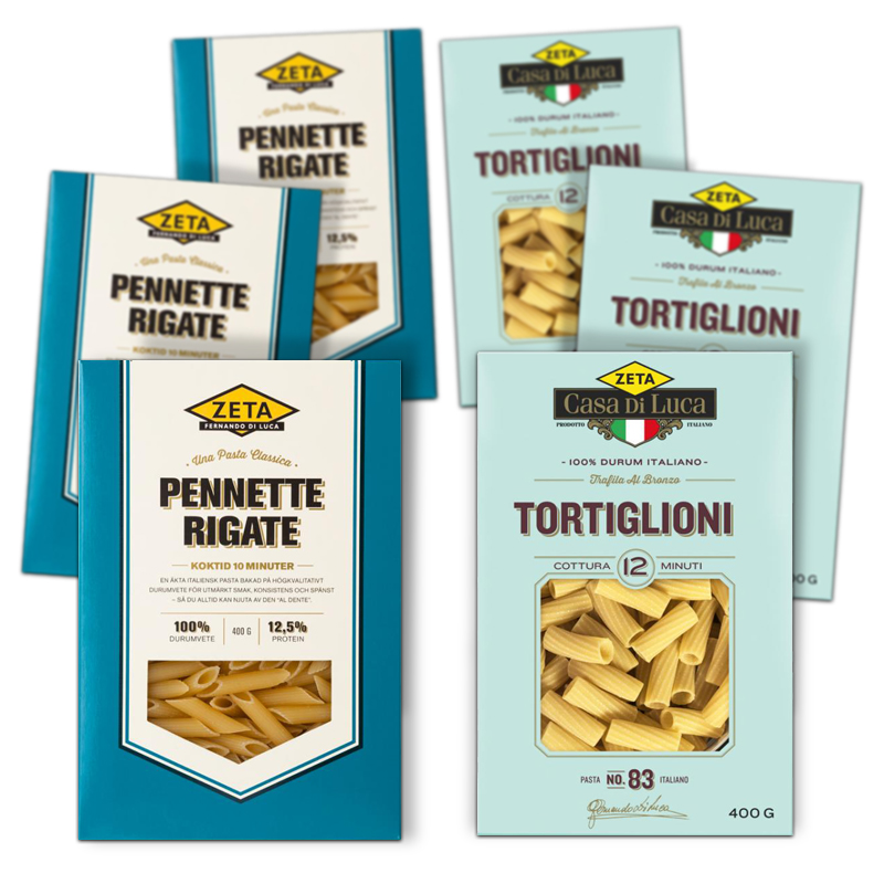 ZETA Pasta 6 x 400g - 71% rabatt