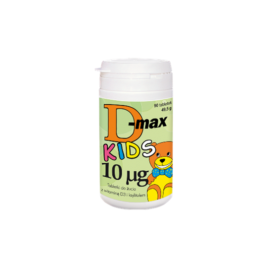 Vitabalans D-max KIDS 10 µg 90 tabletter