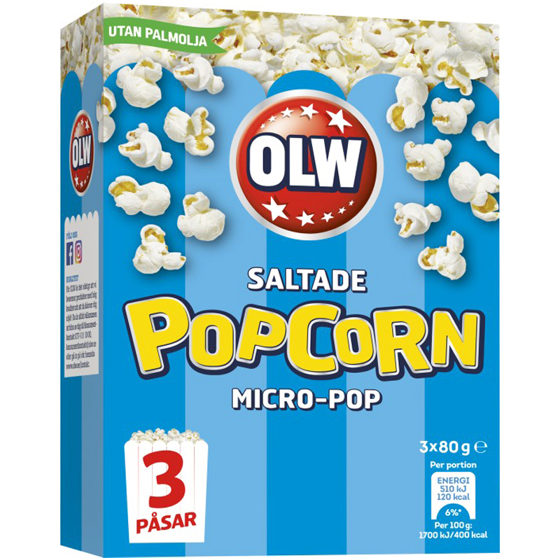 Popcorn Salt 3-pack - 23% rabatt
