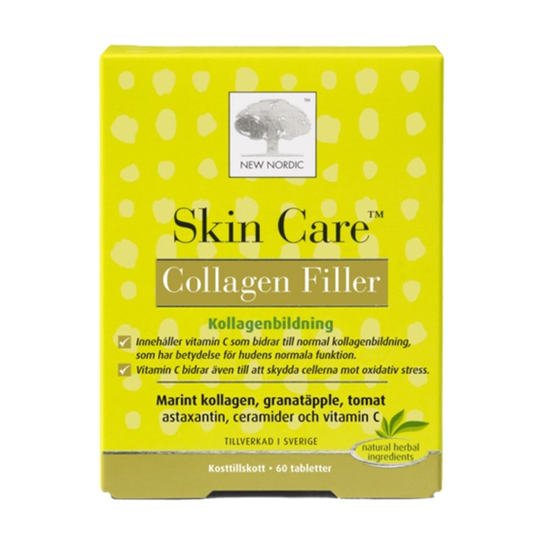 New Nordic Skin Care Collagen Filler 60 tabletter