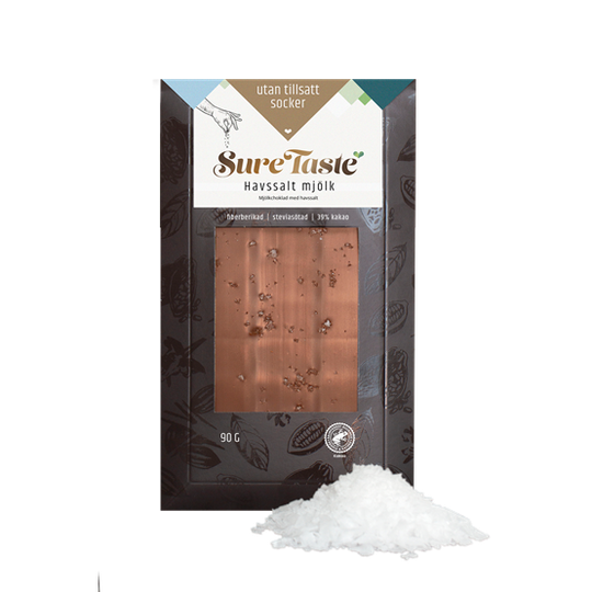 Sure Taste Mjölkchoklad Havssalt 90 g