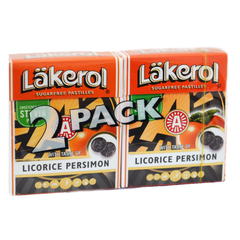 Pastiller Licorice Persimon 2-pack - 50% rabatt