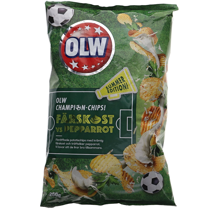 Chips Färskost Pepparrot - 75% rabatt