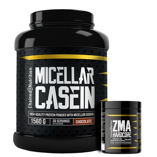 Micellar Casein, 1560 g + ZMA Hardcore, 160 kaps