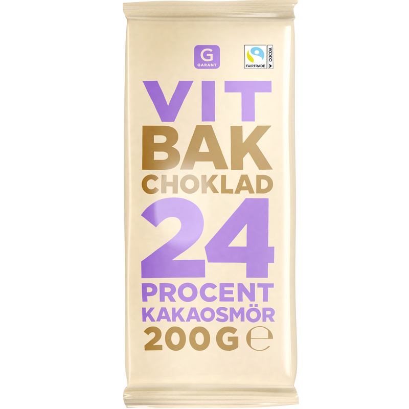Bakchoklad Vit - 68% rabatt