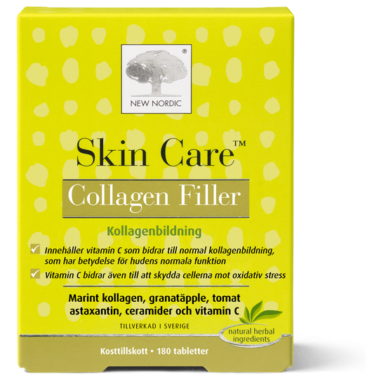 New Nordic Beauty In & Out Skin Care Collagen Filler 180 st