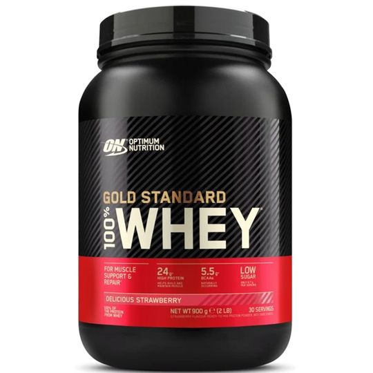Optimum Nutrition 100% Whey Gold Delicious Strawberry 900g