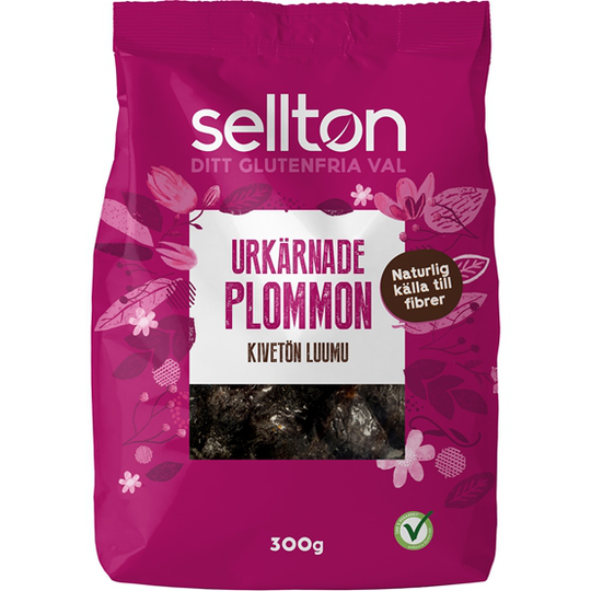 Sellton Plommon Urkärnade 300 g