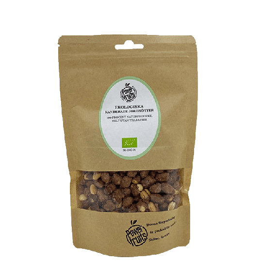 Ekologiska Jordnötter Redskin RAW, 250 g