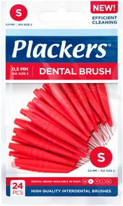 Plackers Dental Brush S 0.5 mm 24 st