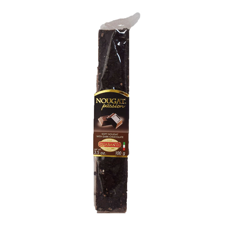 Soft Nougat "Dark Chocolate" 100g - 60% rabatt