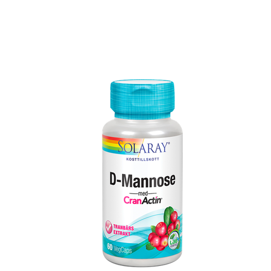 D-Mannose & CranActin, 60 kapslar