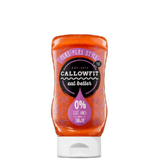 Callowfit, Hot Peri Peri, 300ml, kort datum
