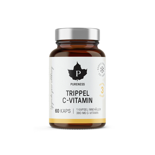 Pureness Trippel C-vitamin 60 kapslar