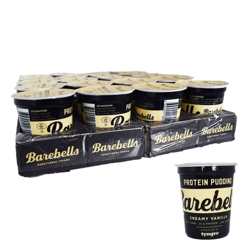 Hel Platta Proteinpudding "Creamy Vanilla" 20 x 200 g - 54% rabatt